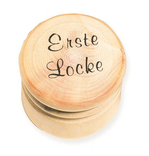 Holzdose - Meine Erste Locke - actiMare.de Shop